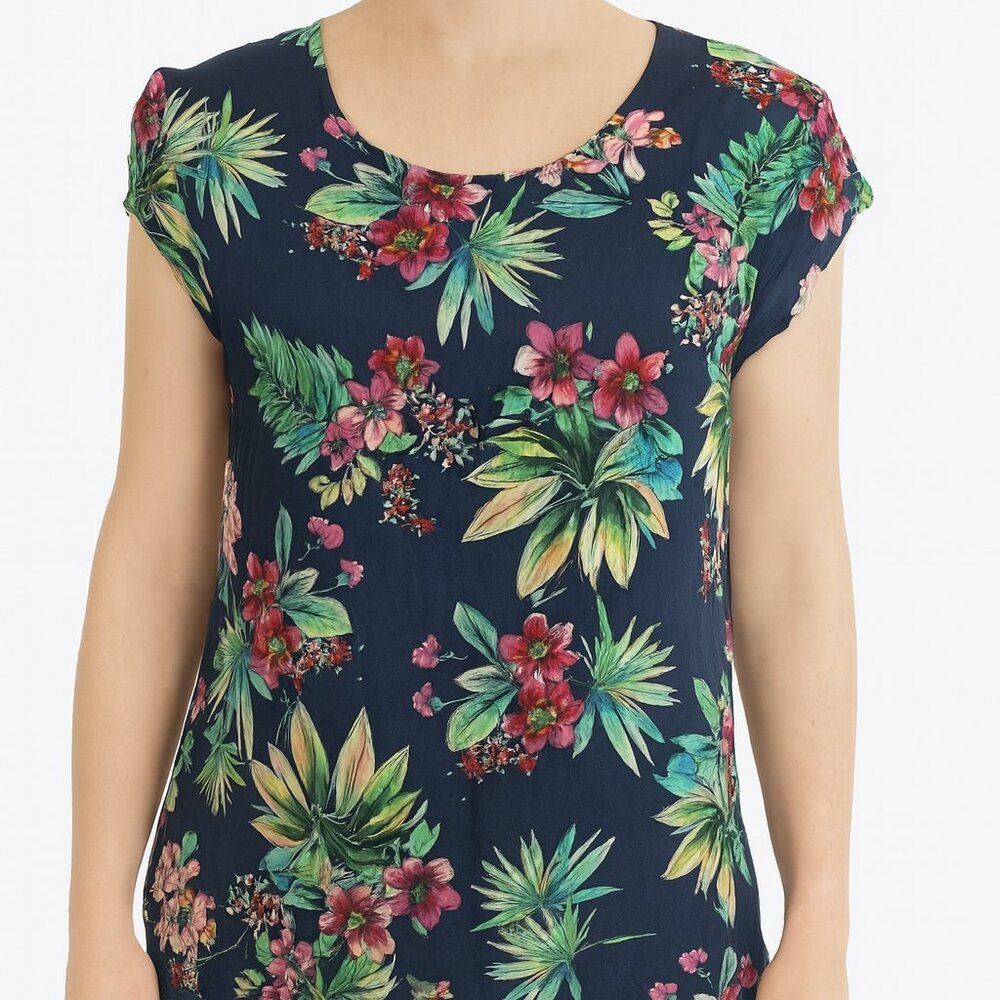 RACHEL Rachel Roy Floral Print Top